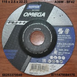 DISCO CORTE 115x2.5x22.23 A36W-BF42