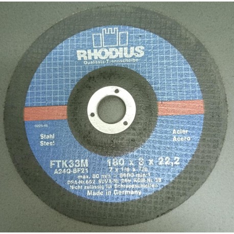 DISCO CORTE 180x3.0 FTK-33M A24Q-BF21