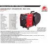 MIG SOLDADURA 200-MULTI INVERTER Con/Sin Gas