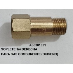 VALVULA ANTIRETORNO (NV) 88 RA / SO / 1/4 Der.