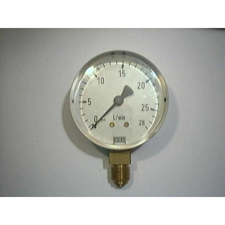 REP. MANOMETRO 1/4 Gas / 63 mm. / 0-030 L/m