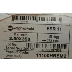 ELECTRODO MAGMAWELD ESR-11 2.50 x 350 mm. Kg.