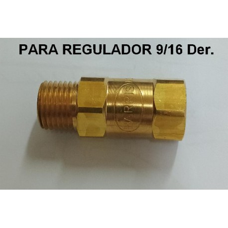 VALVULA NV ANTI RETORNO / RO / H88-RA / 9/16 D.